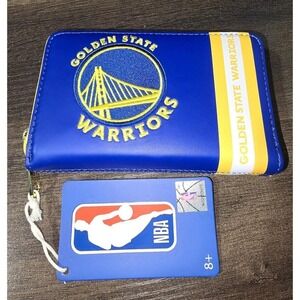 Loungefly Golden State Warriors Wallet NBA Basketball Team Patch Icon Zip Around